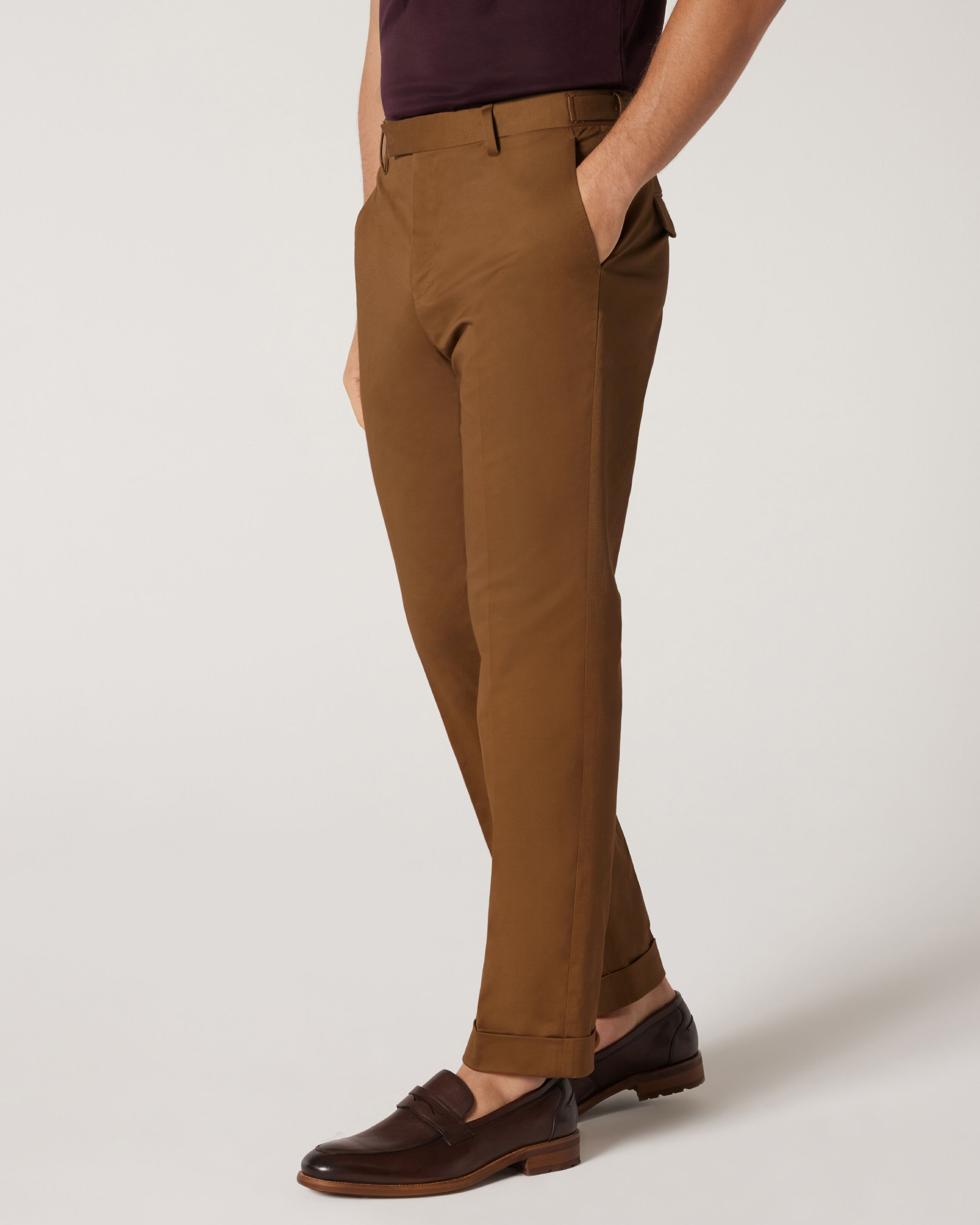 Dress pants with bow in front top